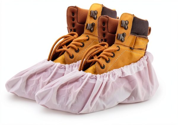 Sunshine Post Disposable Shoe Covers, 200pack (100 Pairs), One Size-4