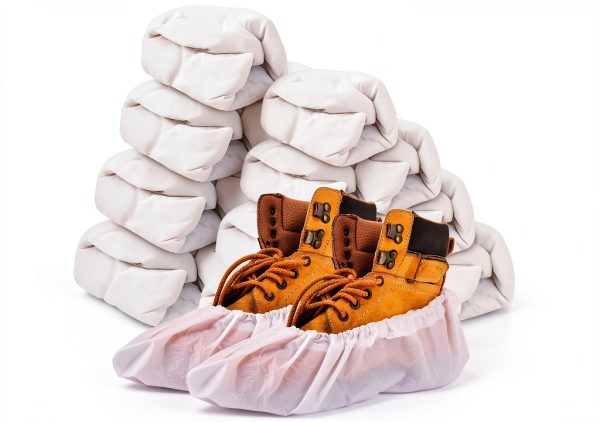 Sunshine Post Disposable Shoe Covers, 200pack (100 Pairs), One Size-0