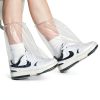VRSHMB Waterproof Shoe Covers Adults M Clear 10 Pairs-5