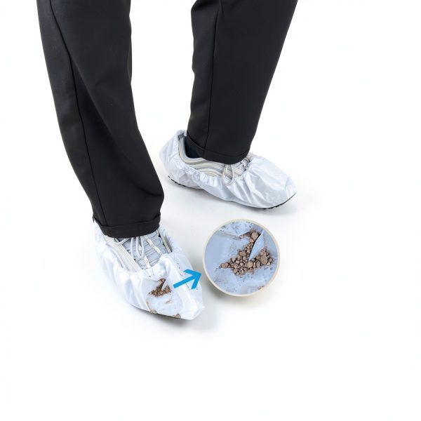 Sunshine Post Disposable Shoe Covers, 200pack (100 Pairs), One Size-5