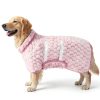 Glittme Dog Bath Robe Quick Dry Towel Soft Plush Adjustable Fit-1
