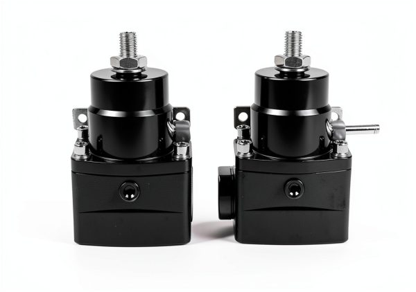 Fuel Pressure Regulator YESHMA ZYQ-1005D Aluminum 3-70 PSI Gauge-5