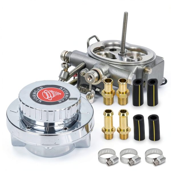 Fuel Injection Pressure Regulator PTNHZ RACING US-7871 Chrome 1-5 PSI-1