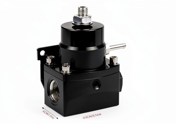 Fuel Pressure Regulator YESHMA ZYQ-1005D Aluminum 3-70 PSI Gauge-3