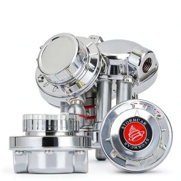Fuel Injection Pressure Regulator PTNHZ RACING US-7871 Chrome 1-5 PSI-2