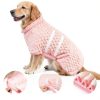 Glittme Dog Bath Robe Quick Dry Towel Soft Plush Adjustable Fit-4