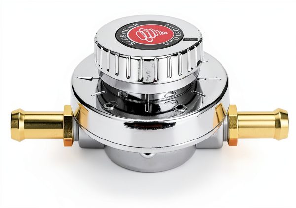 Fuel Injection Pressure Regulator PTNHZ RACING US-7871 Chrome 1-5 PSI-5