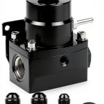 Fuel Pressure Regulator YESHMA ZYQ-1005D Aluminum 3-70 PSI Gauge-0