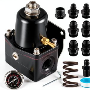Fuel Pressure Regulator EVIL ENERGY Adjustable 20-120psi Bypass Kit-0