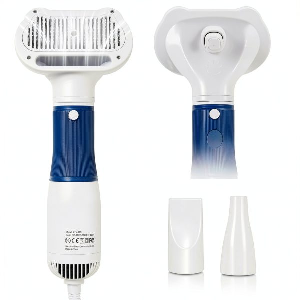 Professional Pet Grooming Dryer POPET 3-in-1 Dog Dryer Quiet Brush-0