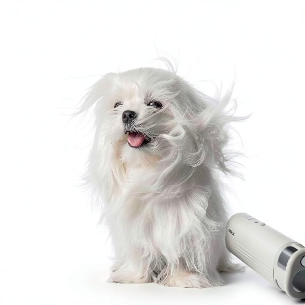 Pet Neck Dryer JirPet Professional Dog Dryer Hands-Free H1 White-5