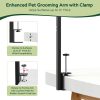 Dog Grooming Arm Ruiony Stainless Steel Foldable Steel Stand-4
