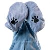 Penny & Niko Microfiber Pet Towel Mitts - Paw Cleaning and Drying Mitts/Gloves for Dogs and Cats (Gray, Standard - 2 Pack)-1