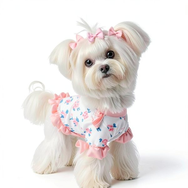 Dog Bow Soft Hair Bowknot 100pcs 50 Pairs Mix Solid 60 Colors Senniea-5