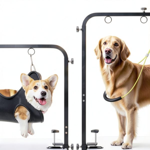 Adjustable Pet Grooming Arm niffgaff Frame 42 Height 27 to 39 Width-1