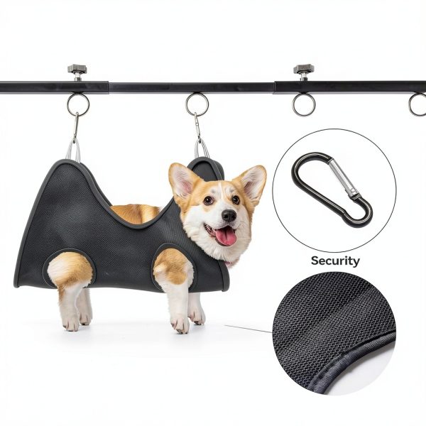 Adjustable Pet Grooming Arm niffgaff Frame 42 Height 27 to 39 Width-2