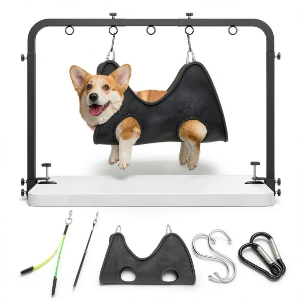 Adjustable Pet Grooming Arm niffgaff Frame 42 Height 27 to 39 Width-0