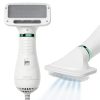 2-in-1 Dog Hair Dryer with Slicker Brush for Small-Sized Dogs and Cats | Pet Hair Dryer | Dog Blow Dryer | 300 Watts, 75-85 dB, Adjustable Temperature, Overheat Protection-0