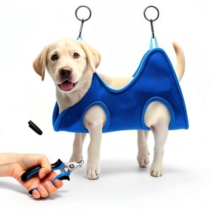 Adjustable Dog Grooming Arm by niffgaff with Clamp and Safety Hammock-0