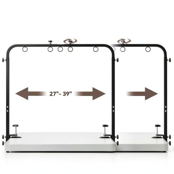Adjustable Pet Grooming Arm niffgaff Frame 42 Height 27 to 39 Width-4