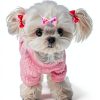 Dog Hair Bows JUCCPUL Accessories 40PCS Cute Ribbon with Rubber Bands-2